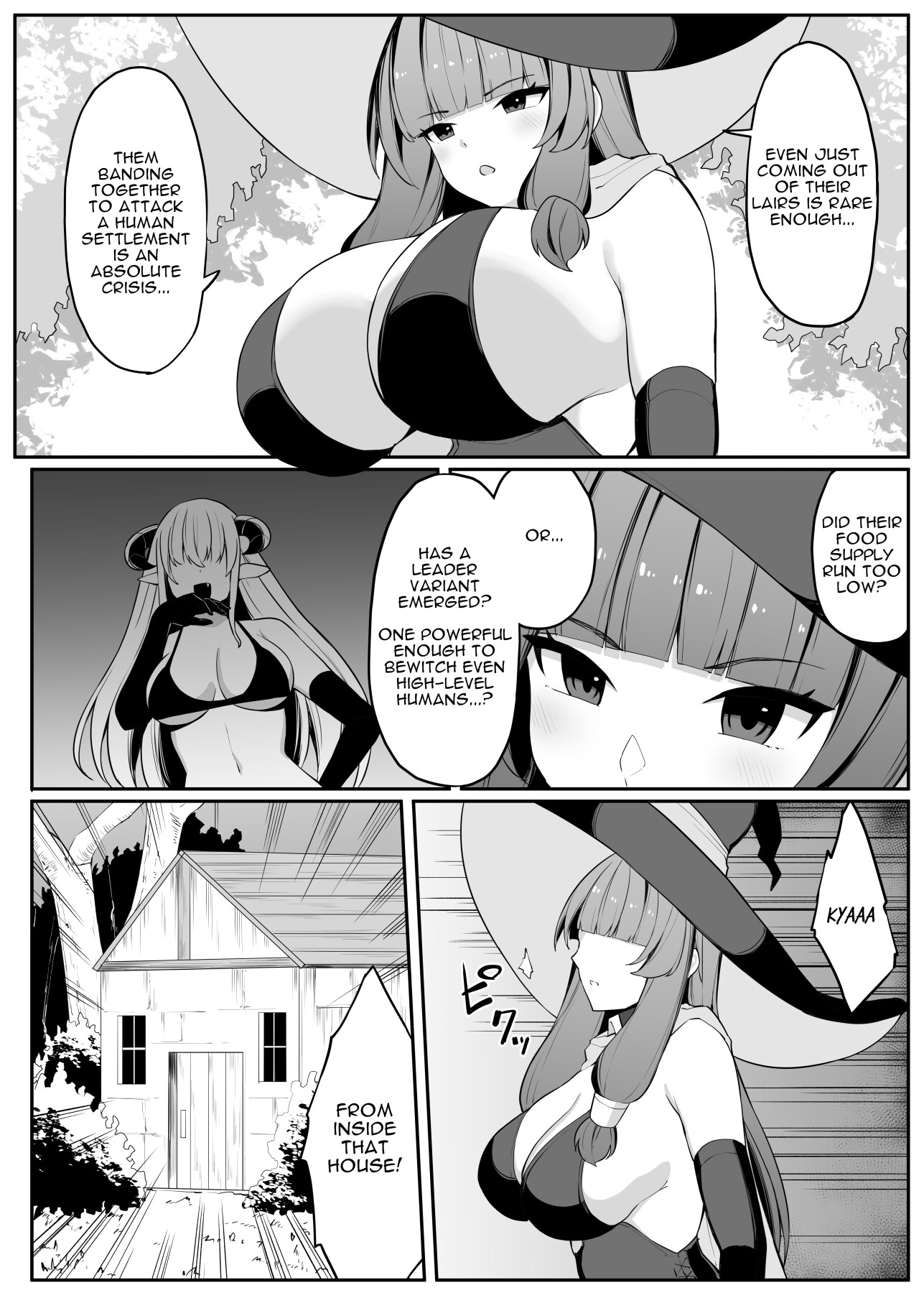 Hentai Manga Comic-How the Strongest Witch Was Charmed and Defeated by a Succubus-Read-5